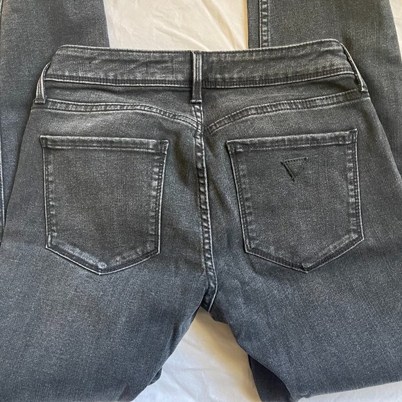 GUESS Power Stretch Skinny Jeans - Black - Picture 3 of 5